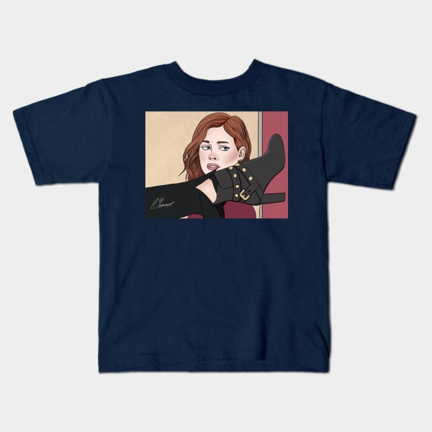 Zoey’s Extraordinary Playlist Kids T-Shirt by podfish